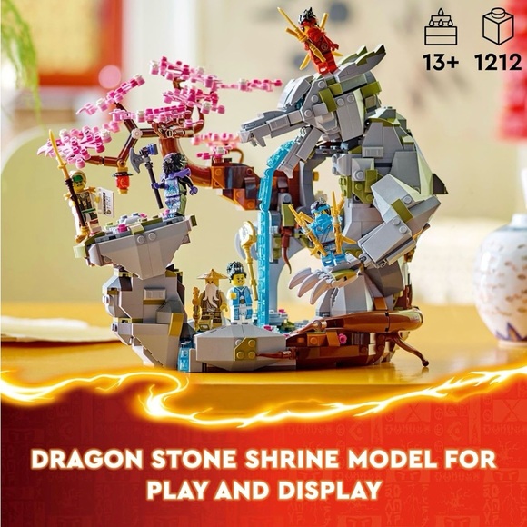Brand new sealed LEGO NINJAGO Dragon Stone Shrine 71819 - Picture 2 of 5